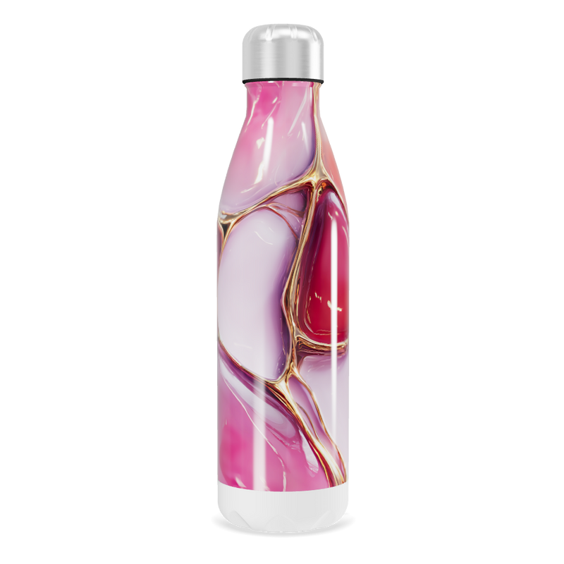 Garrafa Inox - Rosa Abstrata 750ml