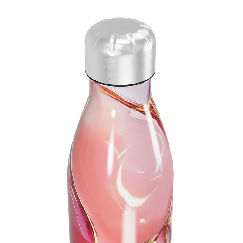 Garrafa Inox - Rosa Abstrata 750ml