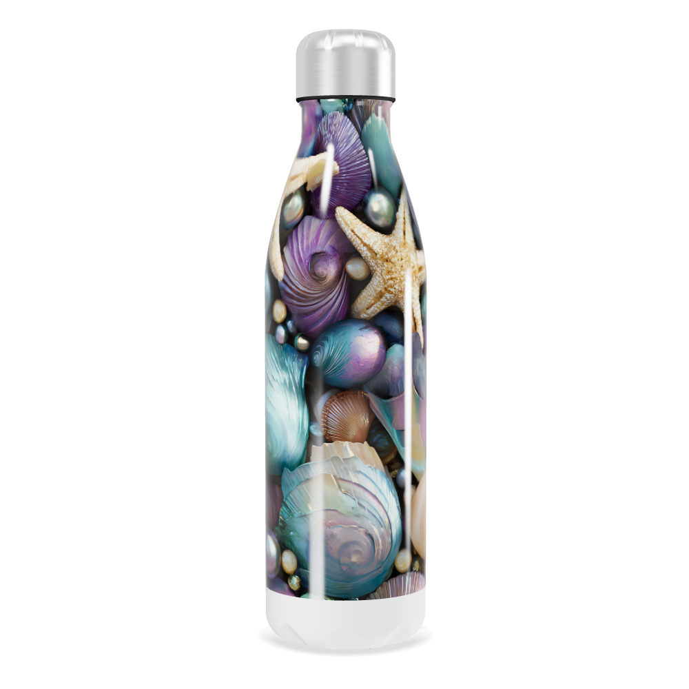 Garrafa Inox - Estampa Marinha Colorida