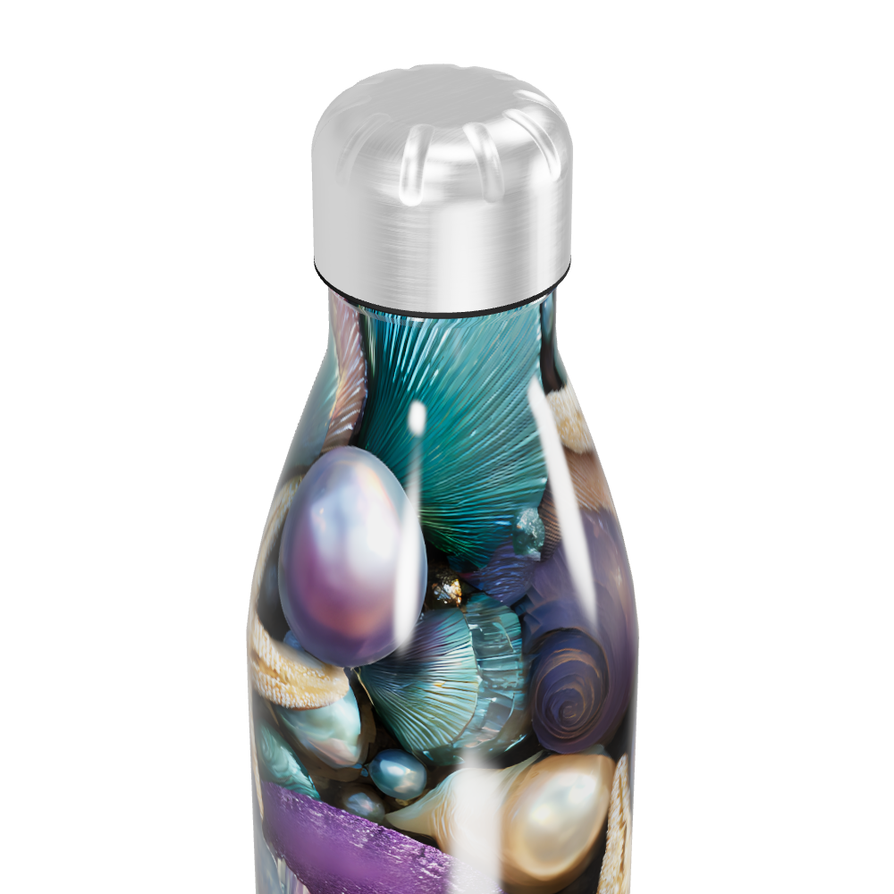 Garrafa Inox - Estampa Marinha Colorida