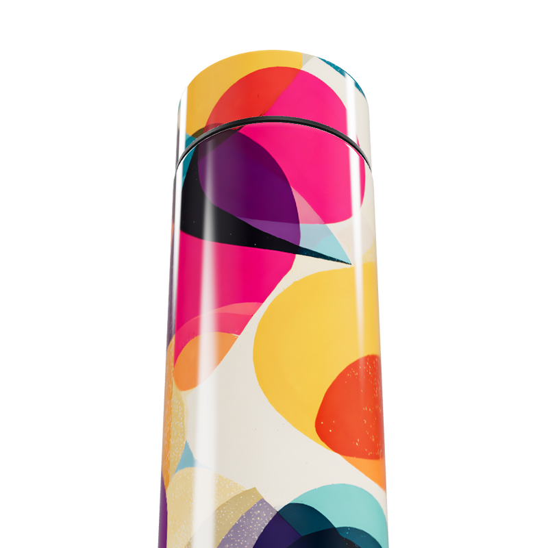 Garrafa Térmica Touch - Colorida com Display LED