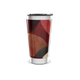 Copo Térmico - Design Geométrico Vermelho