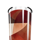 Copo Térmico - Design Geométrico Vermelho