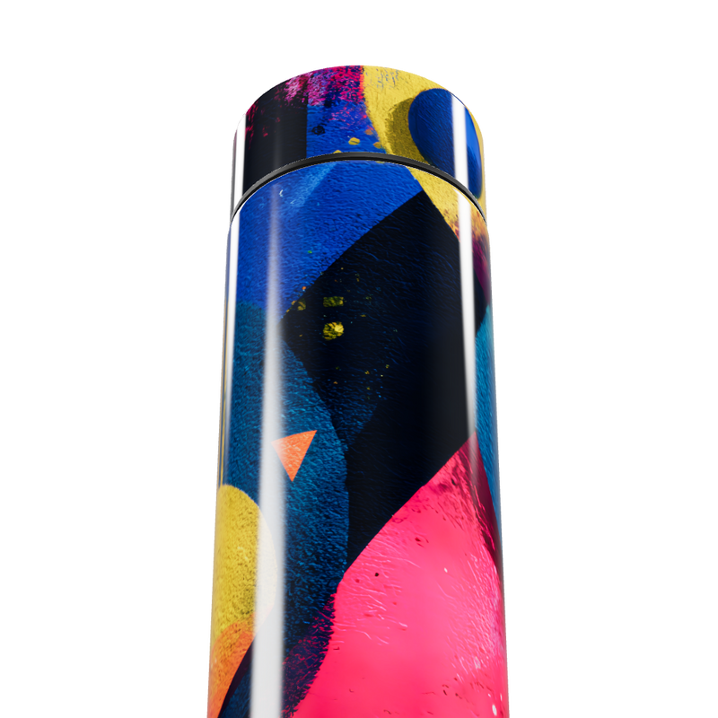 Garrafa Térmica Touch - Colorida com Estampa Moderna