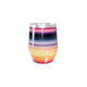 Copo Térmico Slim - Listras Coloridas Aço Inox
