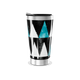 Copo Térmico - Geométrico Azul e Preto