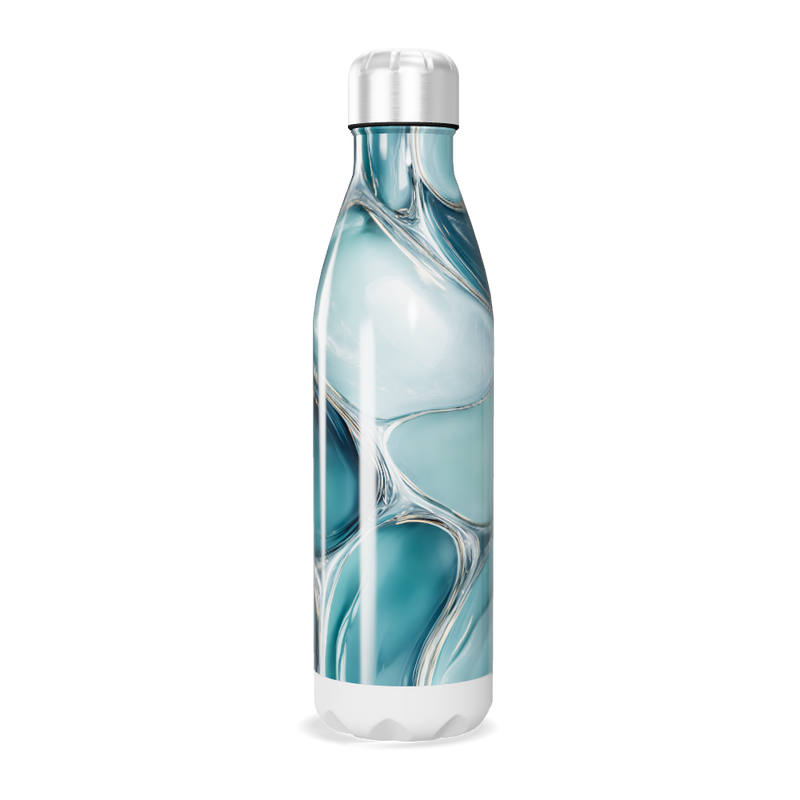 Garrafa Inox - Azul Abstrato 750ml