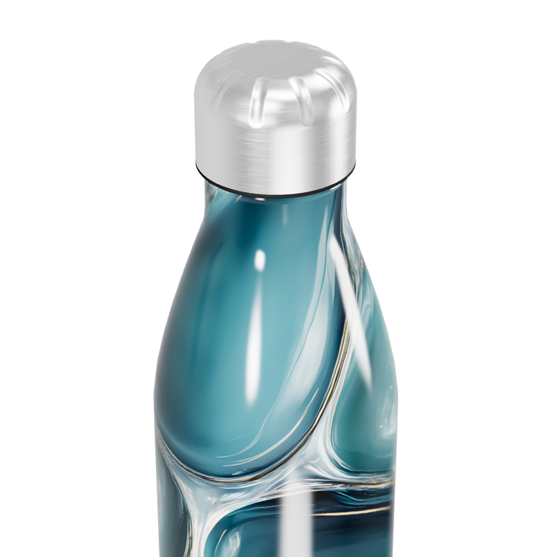 Garrafa Inox - Azul Abstrato 750ml