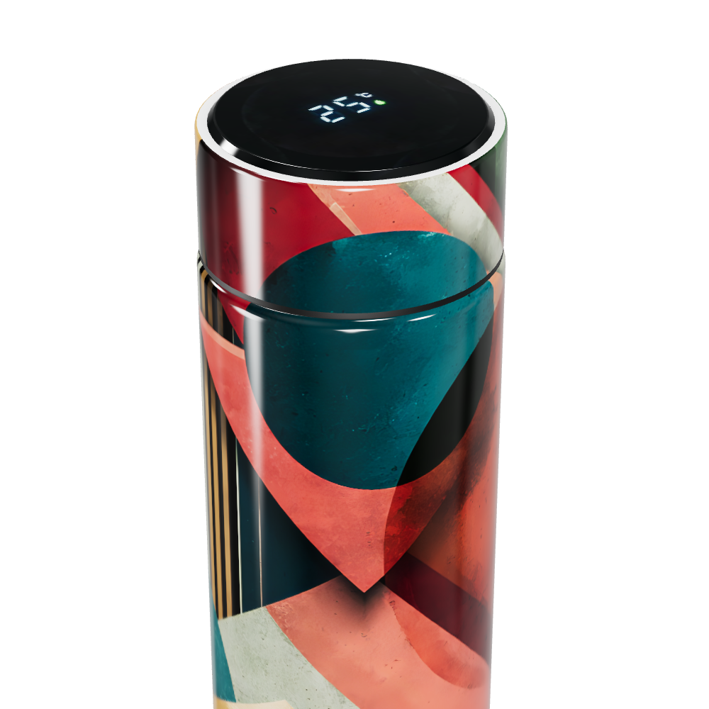 Garrafa Térmica Touch - Estampada Colorida