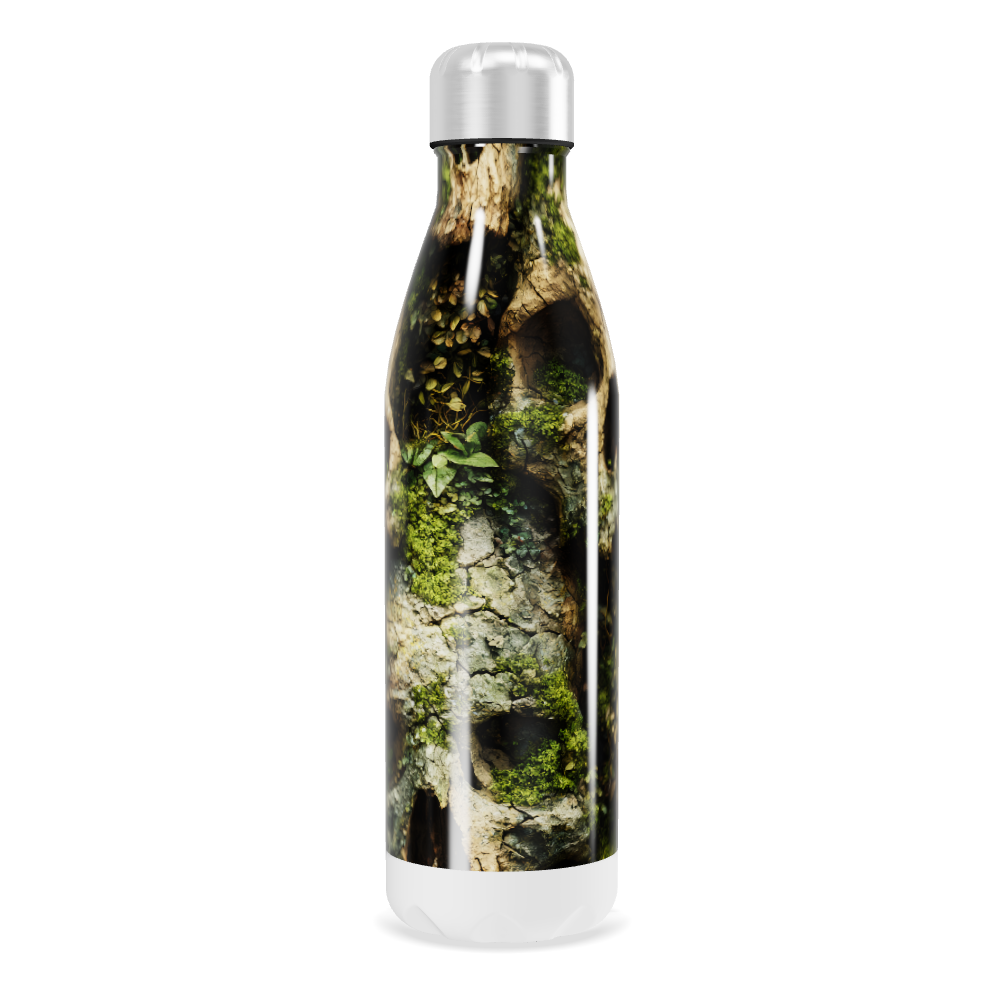 Garrafa Inox - Caveira Verde Impressa