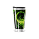 Copo Térmico - Verde com Estampa Abstrata