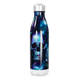 Garrafa Inox - Estampa Caveira Azul