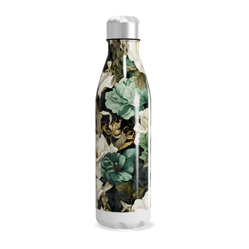 Garrafa Inox - Floral e Caveira 750ml