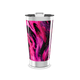 Copo Térmico - Estampa Rosa e Preta