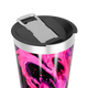 Copo Térmico - Estampa Rosa e Preta