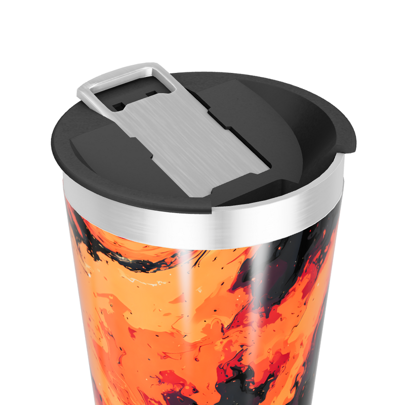 Copo Térmico - Estampa Lava Aço Inox