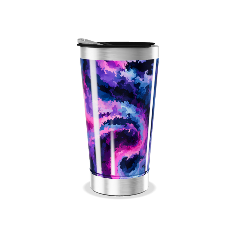 Copo Térmico - Estampa Galáxia Colorida