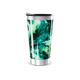 Copo Térmico - Estampa Abstrata Verde
