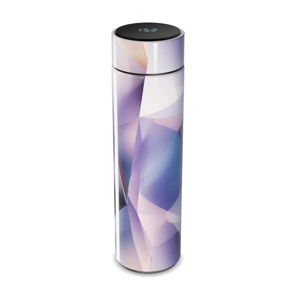 Garrafa Térmica Touch - Azul Geométrica