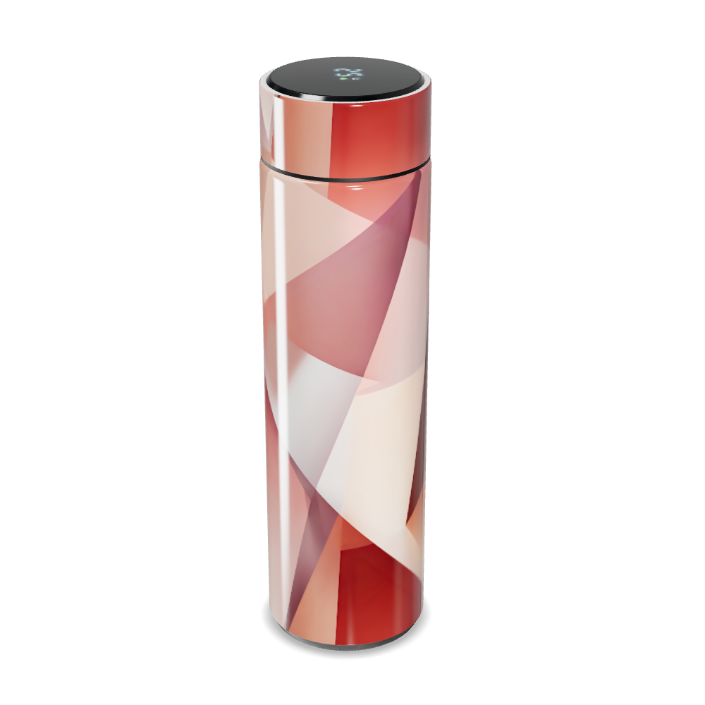 Garrafa Térmica Touch - Rosa Digital LED