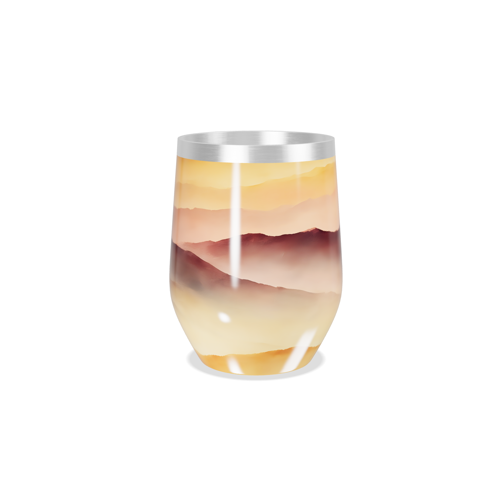 Copo Térmico Slim - Estampa Pôr do Sol