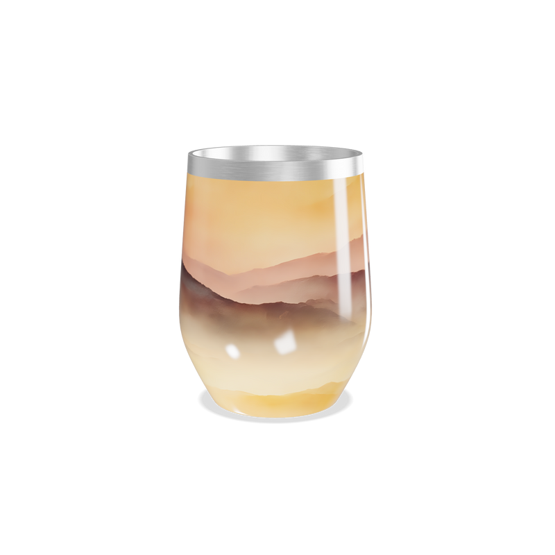 Copo Térmico Slim - Estampa Pôr do Sol