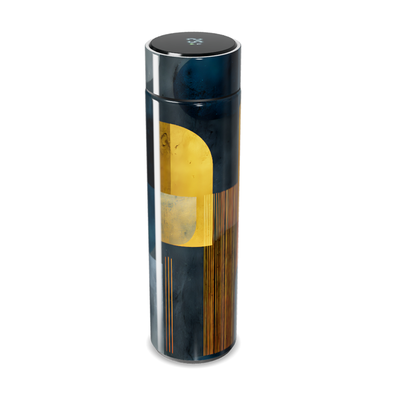 Garrafa Térmica Touch - Estampa Colorida Abstrata