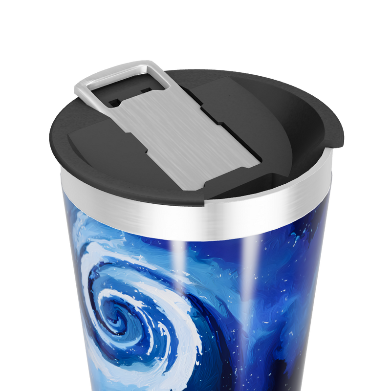 Copo Térmico - Galáxia Azul Inox