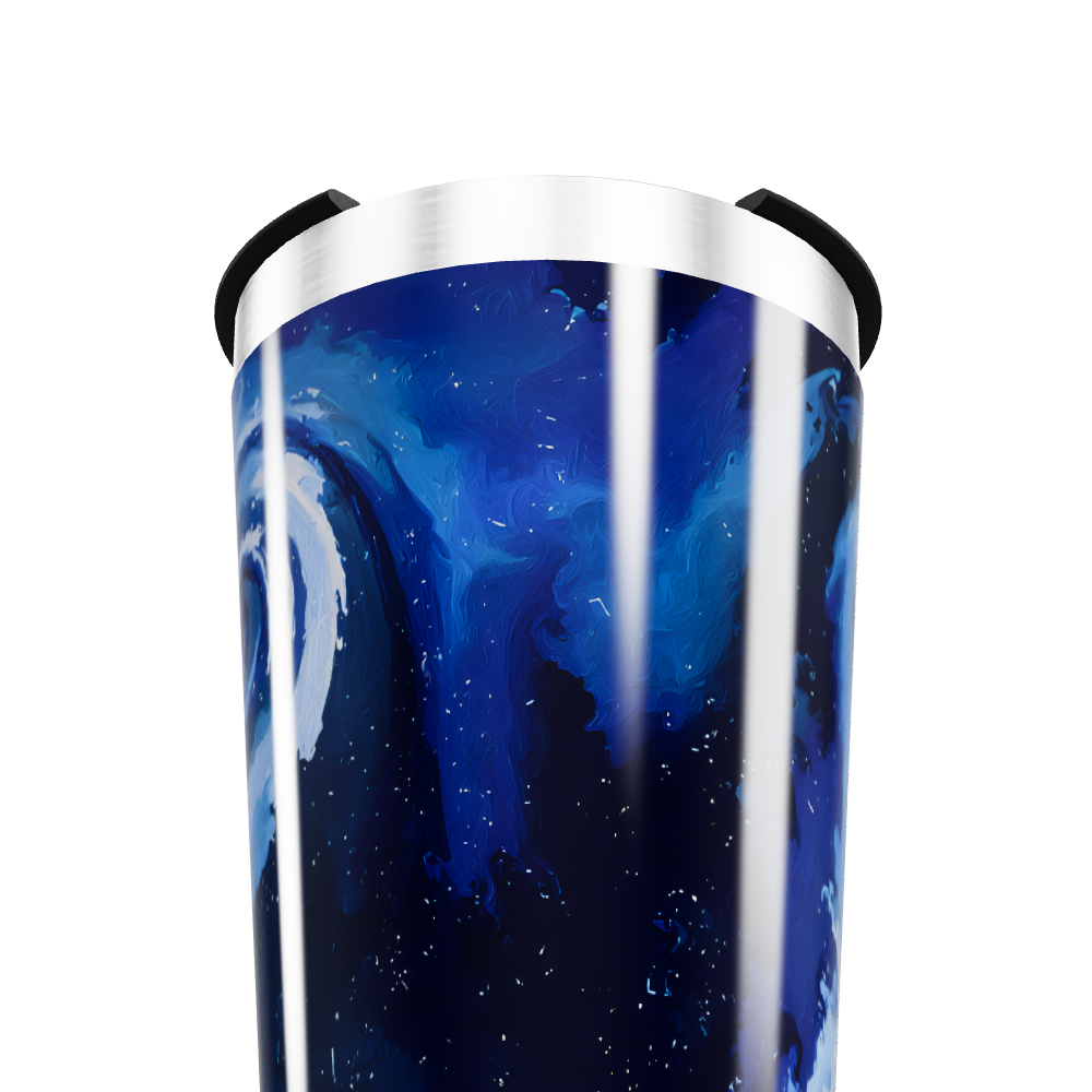 Copo Térmico - Galáxia Azul Inox