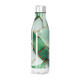 Garrafa Inox - Verde com Estampa Geométrica