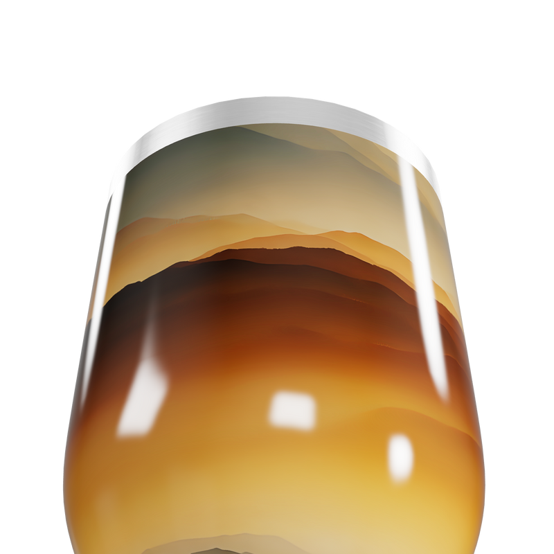 Copo Térmico Slim - Paisagem Colorida Aço Inox