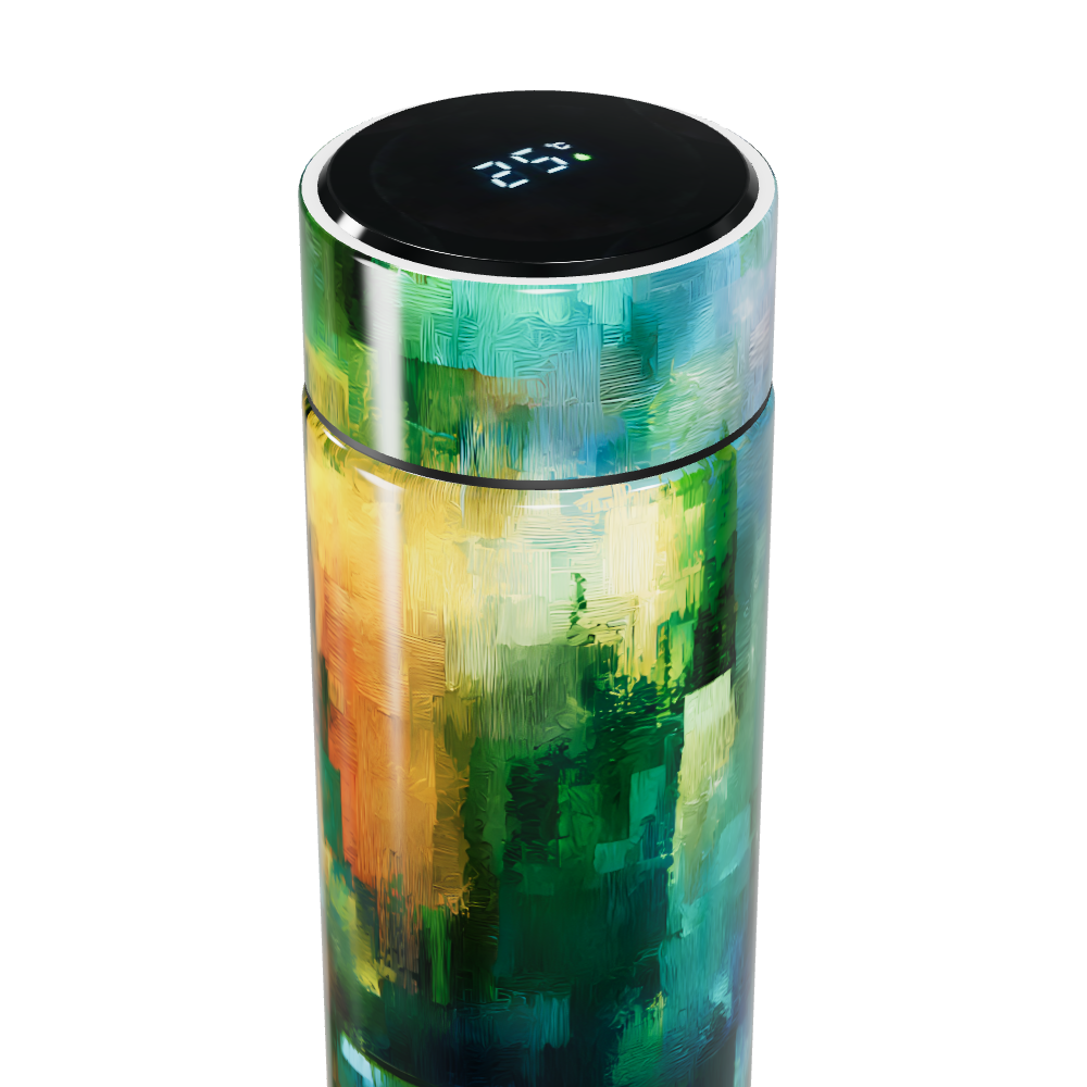 Garrafa Térmica Touch - Estampa Colorida