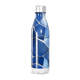 Garrafa Inox Azul - Design Geométrico