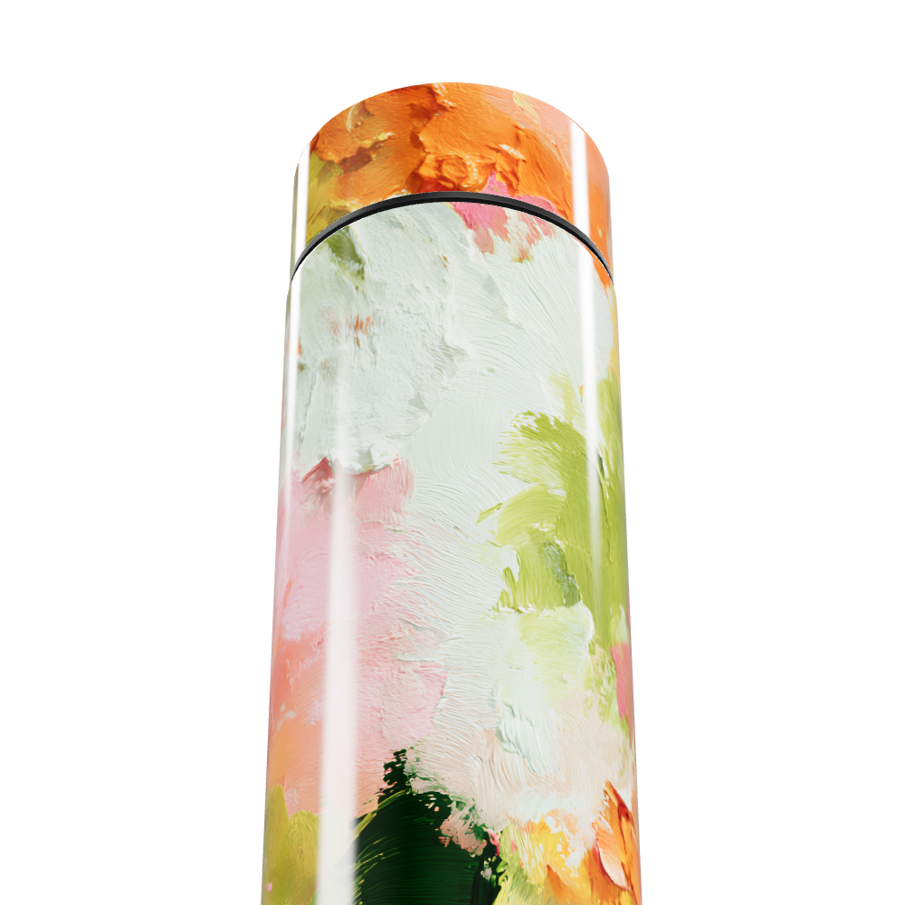 Garrafa Térmica Touch - Estampa Floral Colorida