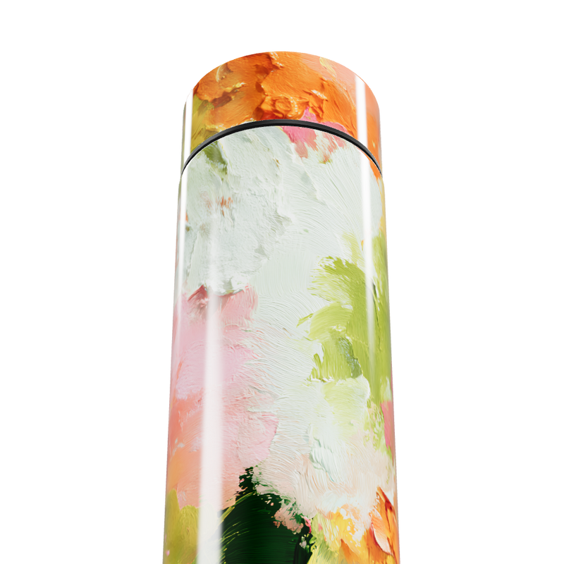 Garrafa Térmica Touch - Estampa Floral Colorida