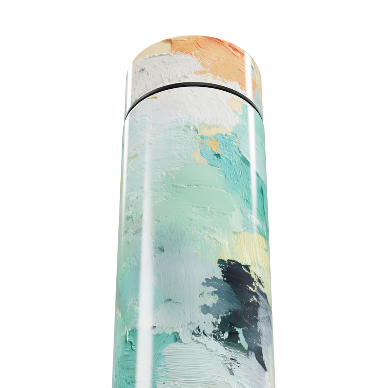 Garrafa Térmica Touch - Estampa Artística Colorida