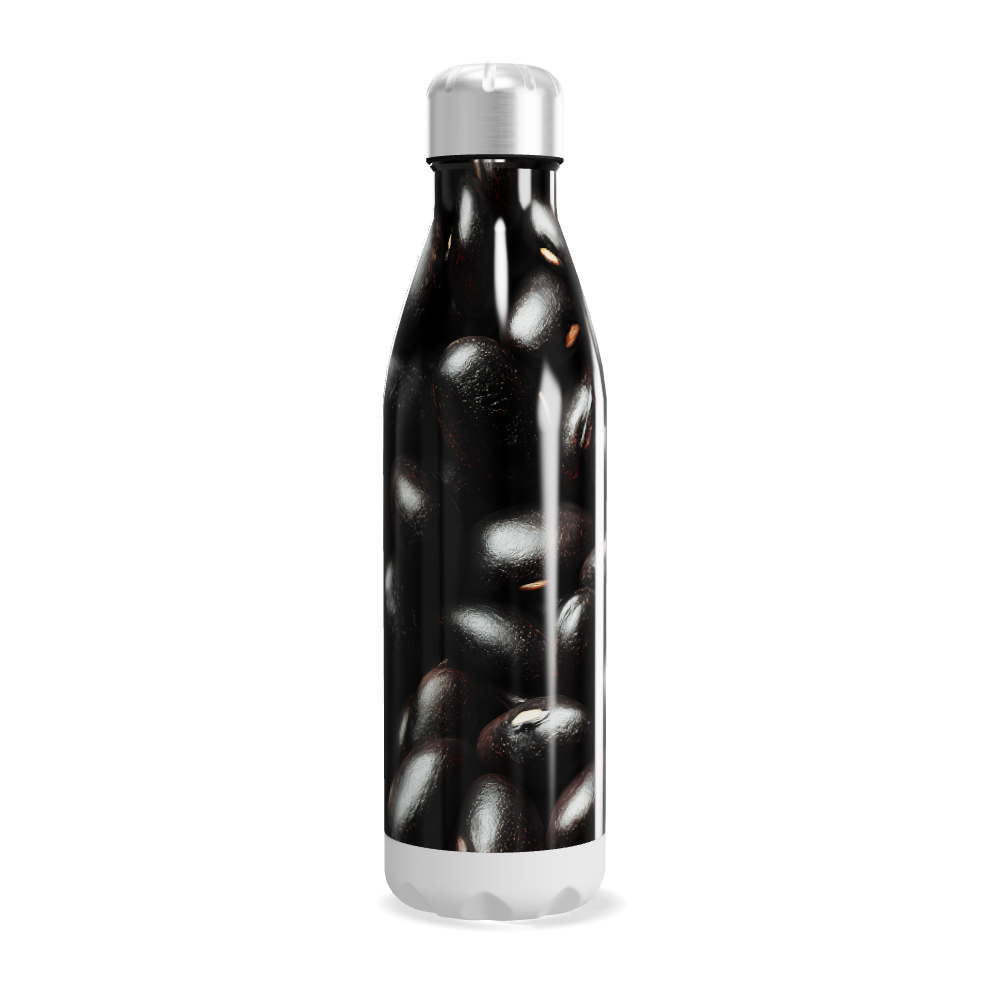Garrafa Inox - Estampa Grãos de Café