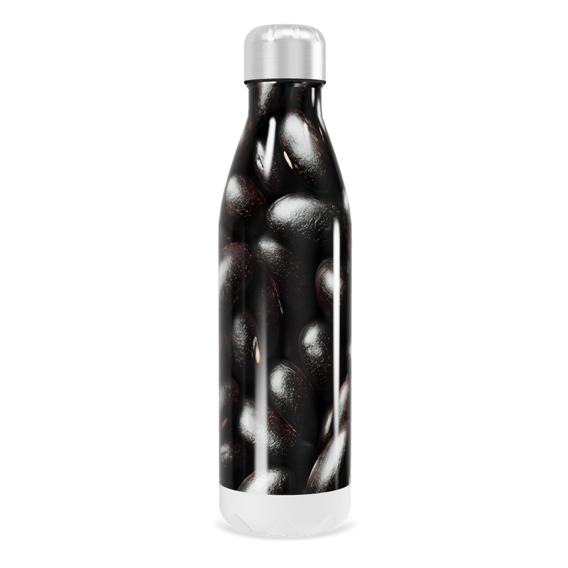 Garrafa Inox - Estampa Grãos de Café