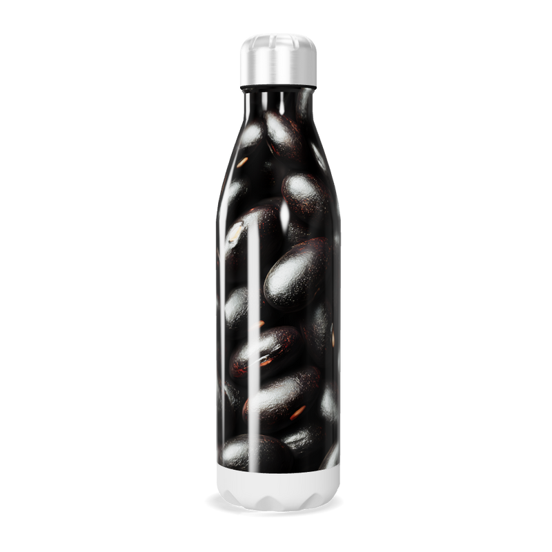 Garrafa Inox - Estampa Grãos de Café
