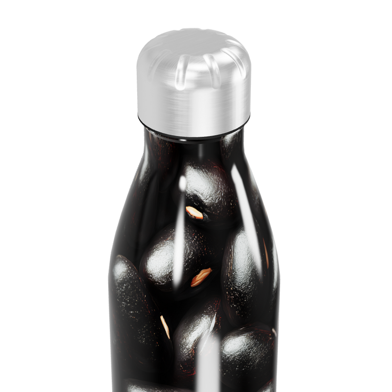 Garrafa Inox - Estampa Grãos de Café