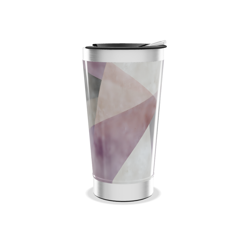 Copo Térmico - Geométrico Colorido Inox