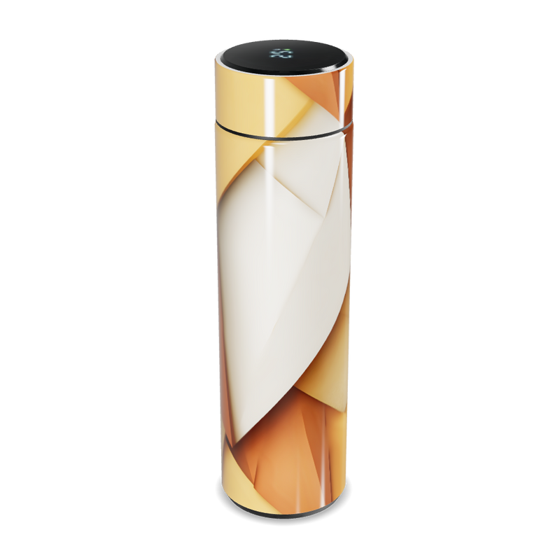 Garrafa Térmica Touch - Design Abstrato Colorido