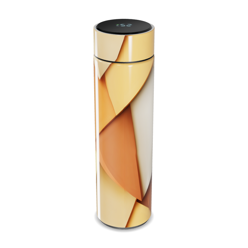 Garrafa Térmica Touch - Design Abstrato Colorido