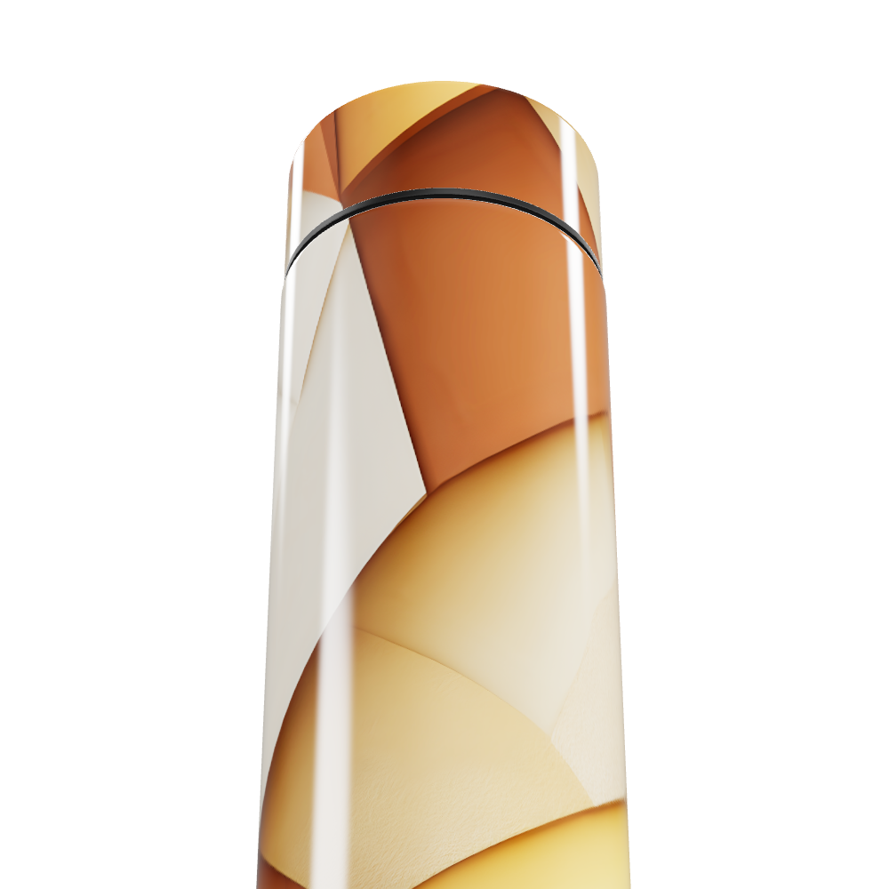 Garrafa Térmica Touch - Design Abstrato Colorido