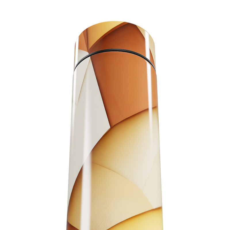 Garrafa Térmica Touch - Design Abstrato Colorido