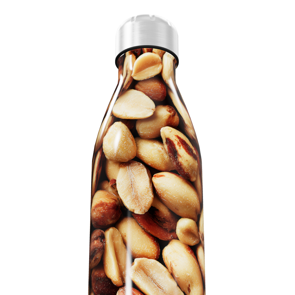 Garrafa Inox - Estampa Amendoim 500ml