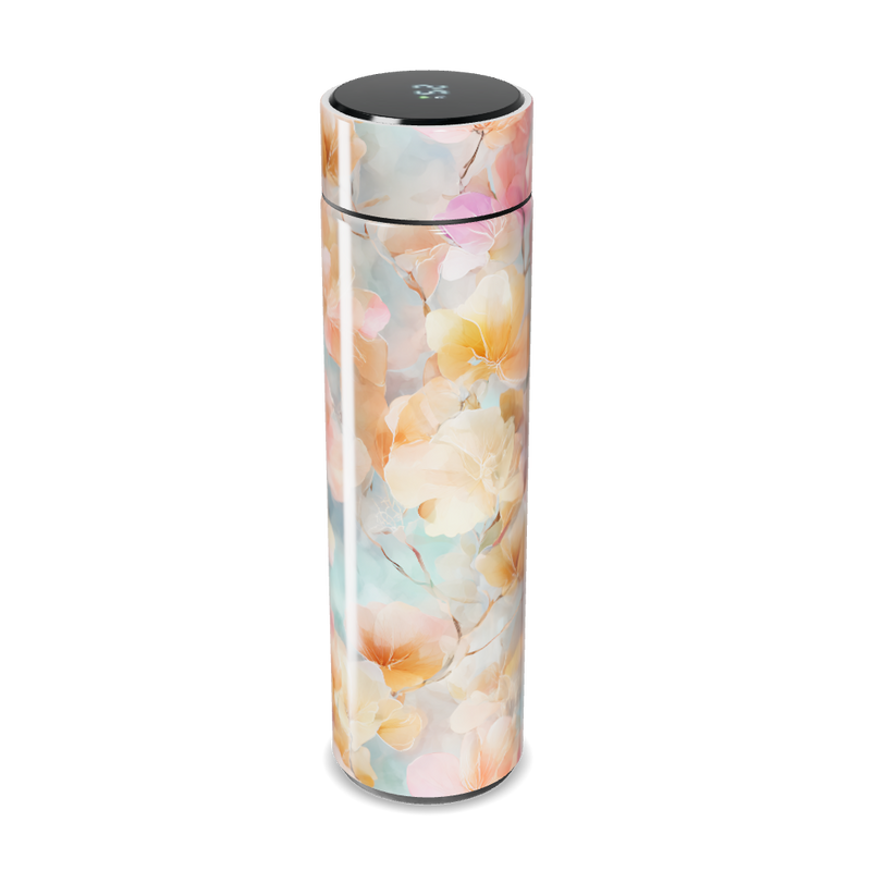 Garrafa Térmica Touch - Floral Digital LED