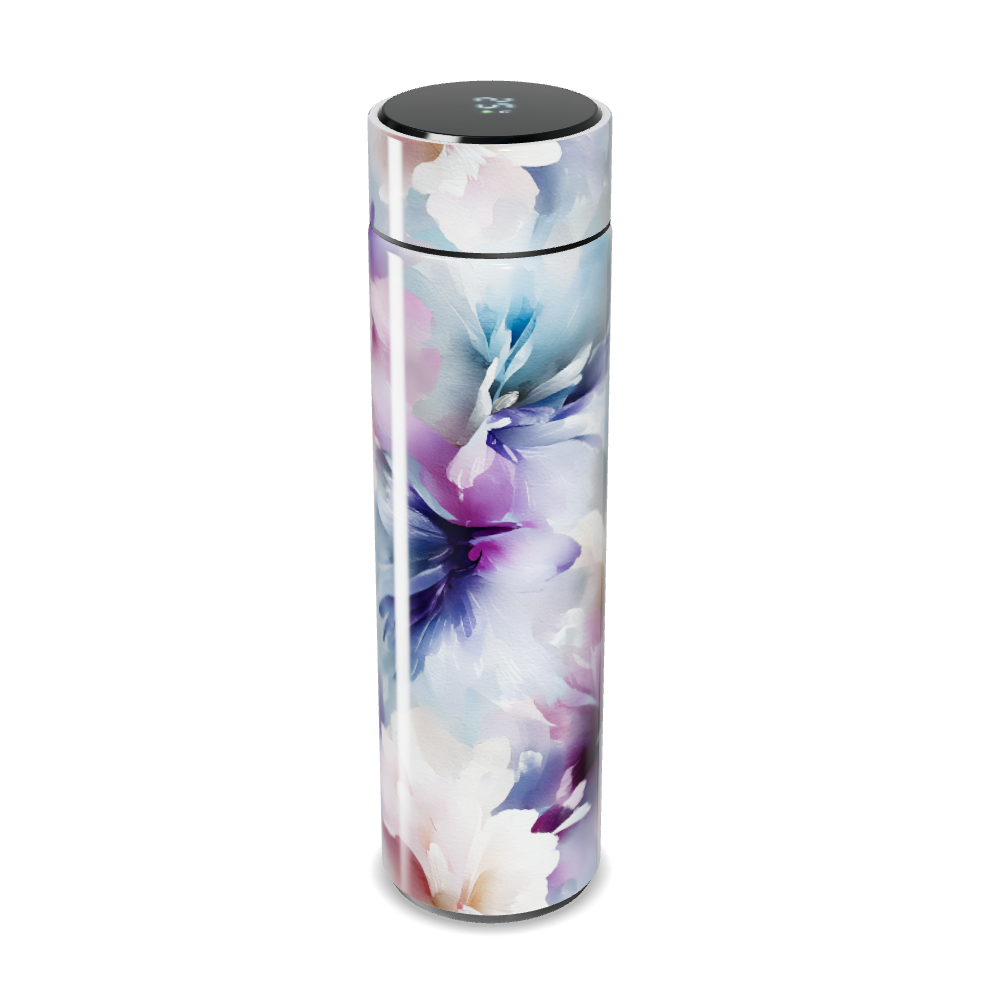 Garrafa Térmica Touch - Floral Colorida Aço Inox