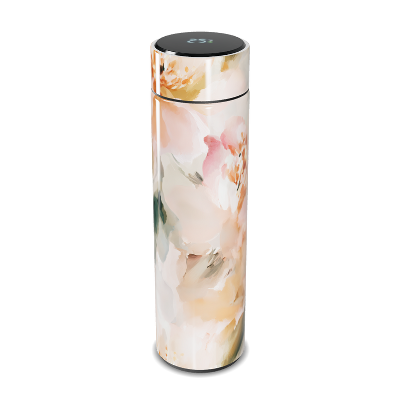 Garrafa Térmica Touch - Floral com Visor Digital