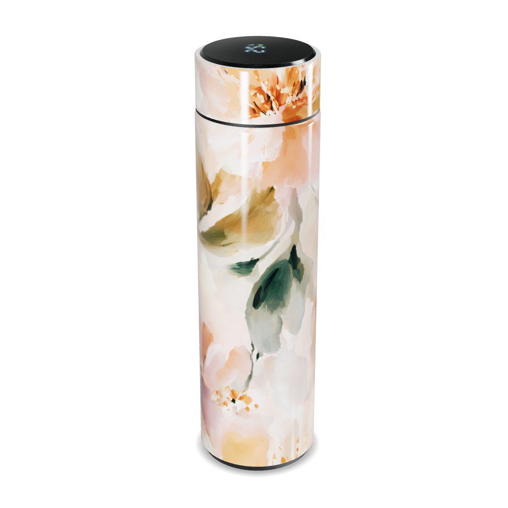 Garrafa Térmica Touch - Floral com Visor Digital